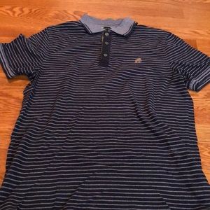 Men’s banana republic striped polo size small